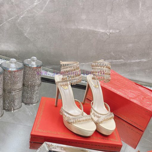R ᴇɴᴇ C ᴀᴏᴠɪʟʟᴀ | 2023 𝐒𝐒 RC CHANDELIER Crystal Light Serpentine Strap Waterproof Platform H9dcbpux5 - Image 3