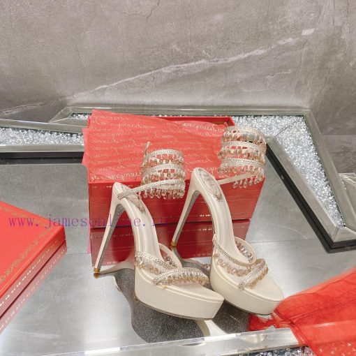 R ᴇɴᴇ C ᴀᴏᴠɪʟʟᴀ | 2023 𝐒𝐒 RC CHANDELIER Crystal Light Serpentine Strap Waterproof Platform H9dcbpux5 - Image 7