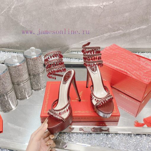 R ᴇɴᴇ C ᴀᴏᴠɪʟʟᴀ | 2023 𝐒𝐒 RC CHANDELIER Crystal Light Serpentine Strap Waterproof Platform H4w4ldzpd - Image 4