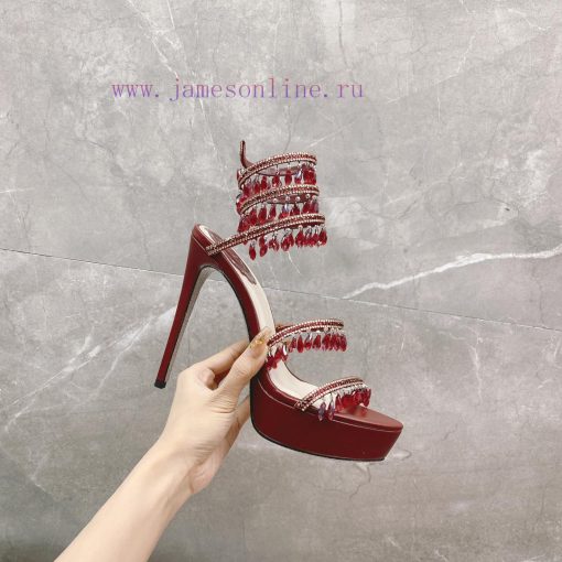 R ᴇɴᴇ C ᴀᴏᴠɪʟʟᴀ | 2023 𝐒𝐒 RC CHANDELIER Crystal Light Serpentine Strap Waterproof Platform H4w4ldzpd - Image 5