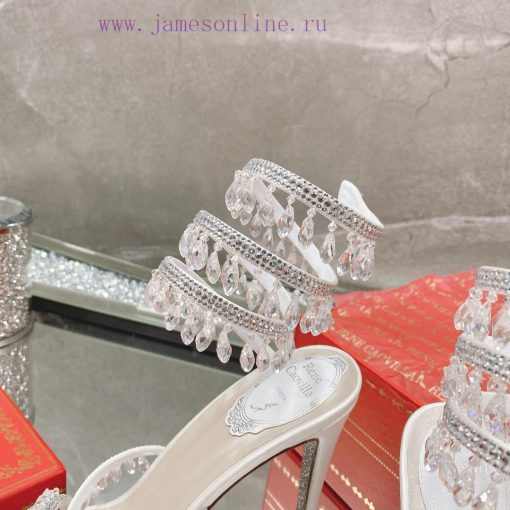 R ᴇɴᴇ C ᴀᴏᴠɪʟʟᴀ | 2023 𝐒𝐒 RC CHANDELIER Crystal Light Serpentine Strap Waterproof Platform H5cm12pr6 - Image 8
