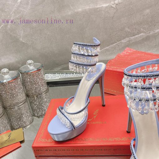 R ᴇɴᴇ C ᴀᴏᴠɪʟʟᴀ | 2023 𝐒𝐒 RC CHANDELIER Crystal Light Serpentine Strap Waterproof Platform Hx93oue16 - Image 6