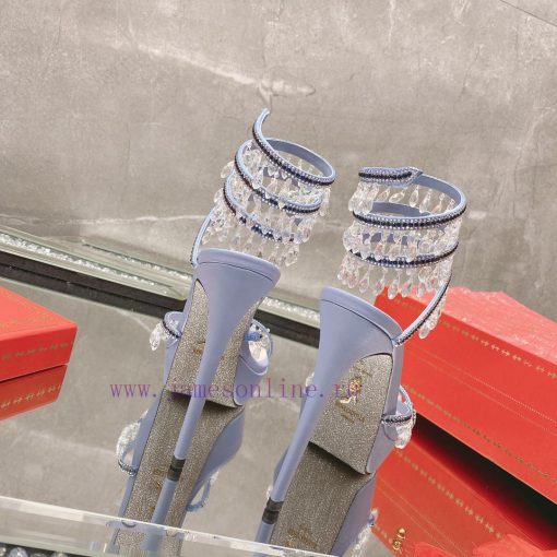 R ᴇɴᴇ C ᴀᴏᴠɪʟʟᴀ | 2023 𝐒𝐒 RC CHANDELIER Crystal Light Serpentine Strap Waterproof Platform Hx93oue16 - Image 9