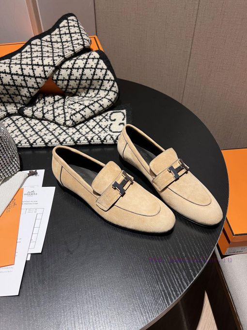 HERMES Hermes 2022SS latest color loafers are handmade, privately high-end customized, classd8qv6uu0 - Image 4