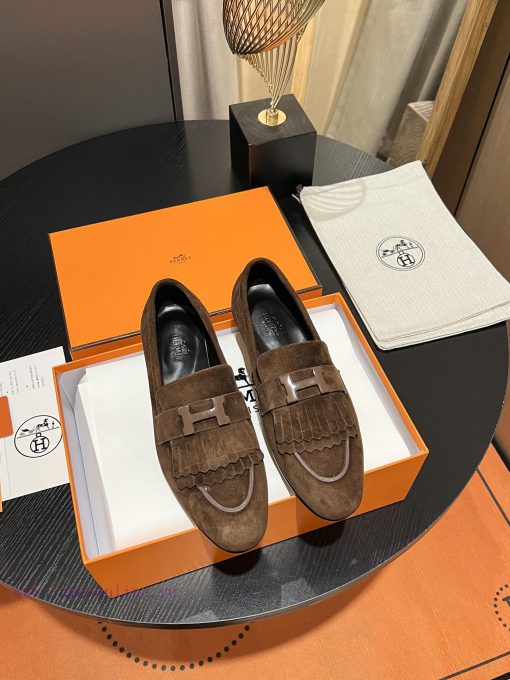 HERMES - Hermes Classic H-Button Single Shoes - Le Fu Shoes Collection Edition 11 Reproductiqsx7sgci