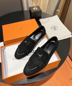 HERMES - Hermes Classic H-Button Single Shoes - Le Fu Shoes Collection Edition 11 Reproductiq3pccje0