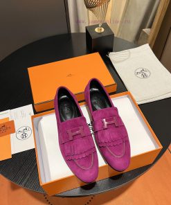 HERMES - Hermes Classic H-Button Single Shoes - Le Fu Shoes Collection Edition 11 Reproductipaq06swu