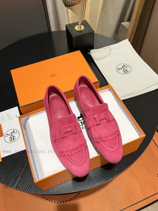 HERMES - Hermes Classic H-Button Single Shoes - Le Fu Shoes Collection Edition 11 Reproducti686xajwn
