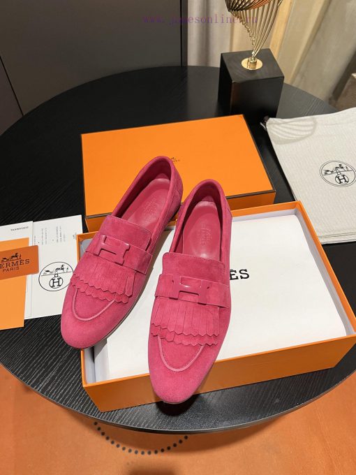 HERMES - Hermes Classic H-Button Single Shoes - Le Fu Shoes Collection Edition 11 Reproducti686xajwn - Image 3