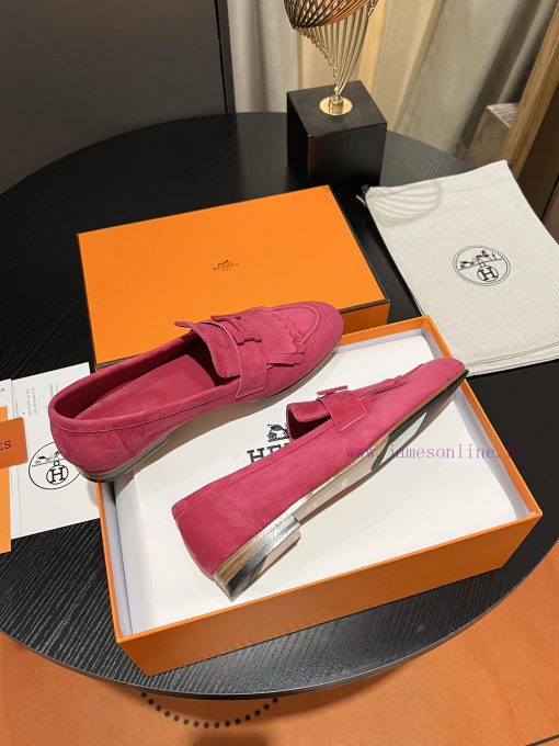 HERMES - Hermes Classic H-Button Single Shoes - Le Fu Shoes Collection Edition 11 Reproducti686xajwn - Image 6