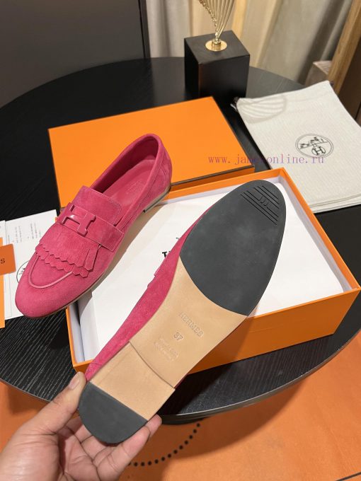 HERMES - Hermes Classic H-Button Single Shoes - Le Fu Shoes Collection Edition 11 Reproducti686xajwn - Image 8