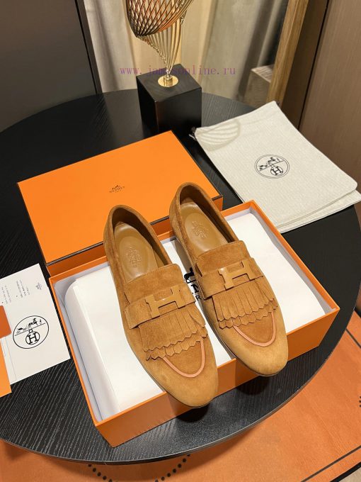 HERMES - Hermes Classic H-Button Single Shoes - Le Fu Shoes Collection Edition 11 Reproducti1qk0na5d