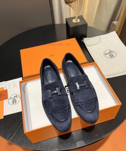 HERMES - Hermes Classic H-Button Single Shoes - Le Fu Shoes Collection Edition 11 Reproductiuxuyprdj