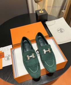 HERMES - Hermes Classic H-Button Single Shoes - Le Fu Shoes Collection Edition 11 Reproductiv1hlblvs