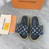 LV Lv brand L Home 2023 popular embossed logo embossed cool slippers. This Pool Pillow Comfolyer5llb