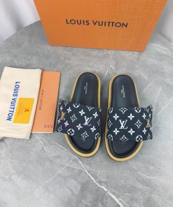 LV Lv brand L Home 2023 popular embossed logo embossed cool slippers. This Pool Pillow Comfolyer5llb