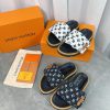 LV Lv brand L Home 2023 popular embossed logo embossed cool slippers. This Pool Pillow Comfow56c07et