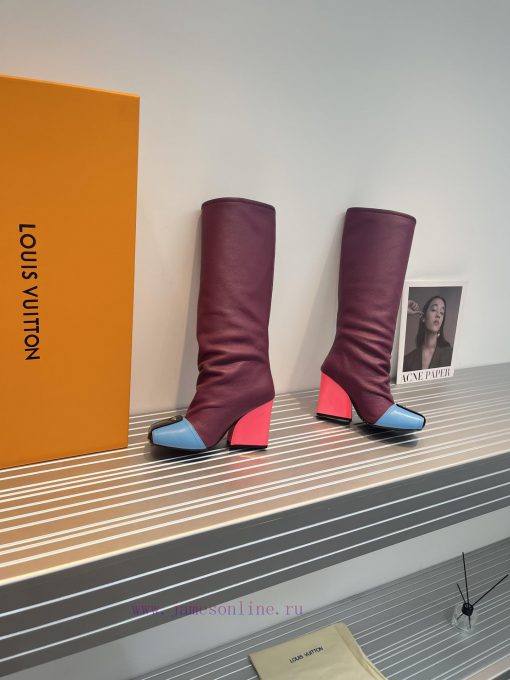 The mostLV FW new long boots,Can be paired with business outfit, a must-have for dinner partnqrmvjvj - Image 3