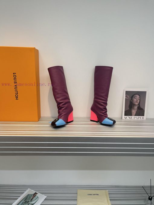 The mostLV FW new long boots,Can be paired with business outfit, a must-have for dinner partnqrmvjvj - Image 7
