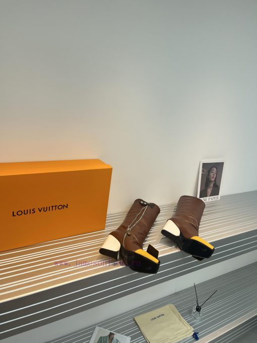 The mostLV FW new long boots,Can be paired with business outfit, a must-have for dinner partn2kjdbzj - Image 2