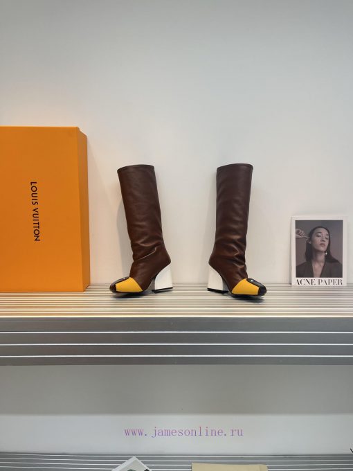 The mostLV FW new long boots,Can be paired with business outfit, a must-have for dinner partn2kjdbzj - Image 7