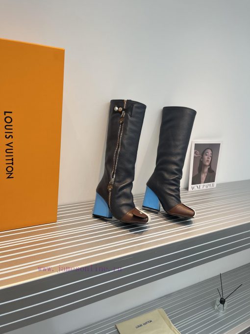 The mostLV FW new long boots,Can be paired with business outfit, a must-have for dinner part796hm9zj - Image 4