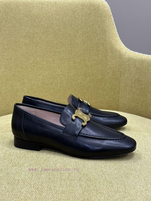 celin…e ss24 new arrival～C+24 Spring/Summer Show SlingbackTriumphal Arch fasteners, calf leaop8gc1oo - Image 2