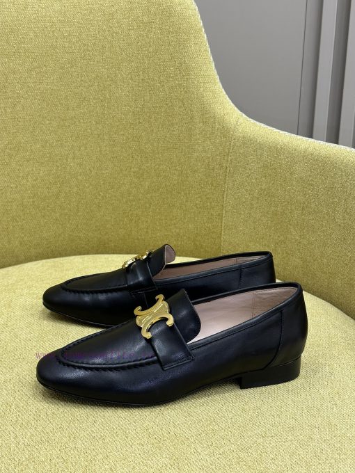 celin…e ss24 new arrival～C+24 Spring/Summer Show SlingbackTriumphal Arch fasteners, calf leaop8gc1oo - Image 3