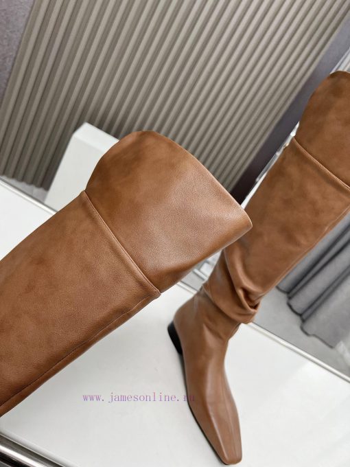 Top tier high-quality versionThe row minimalist ceiling Chelsea boots retro small pleated hi5qv6ke8d - Image 6