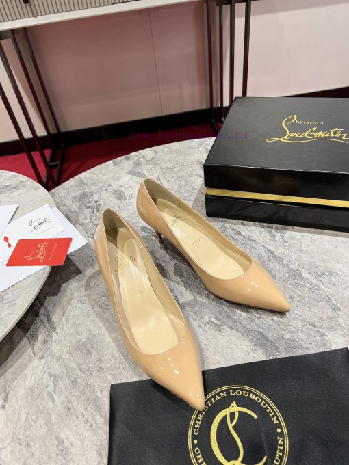 Classic patent leather single shoe style ︎ ️Classic KATE series 10cm high heels, glossy patezk6h5k4d - Image 2