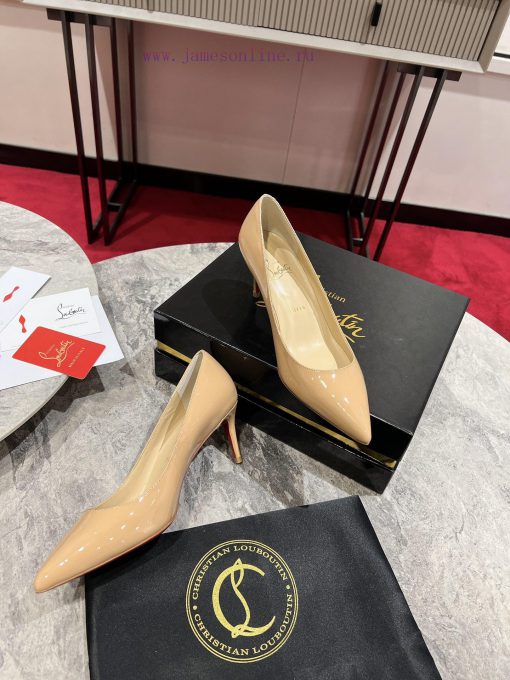 Classic patent leather single shoe style ︎ ️Classic KATE series 10cm high heels, glossy patezk6h5k4d - Image 3