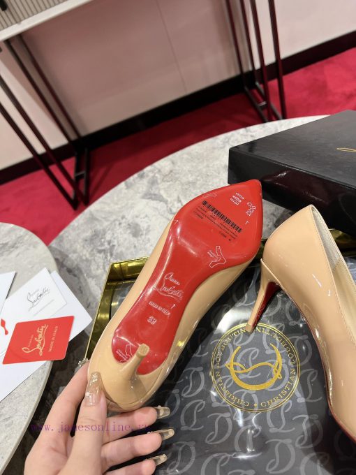 Classic patent leather single shoe style ︎ ️Classic KATE series 10cm high heels, glossy patezk6h5k4d - Image 9