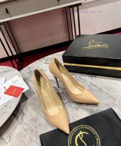 Classic patent leather single shoe style ︎ ️Classic KATE series 10cm high heels, glossy patetpdtf5vw