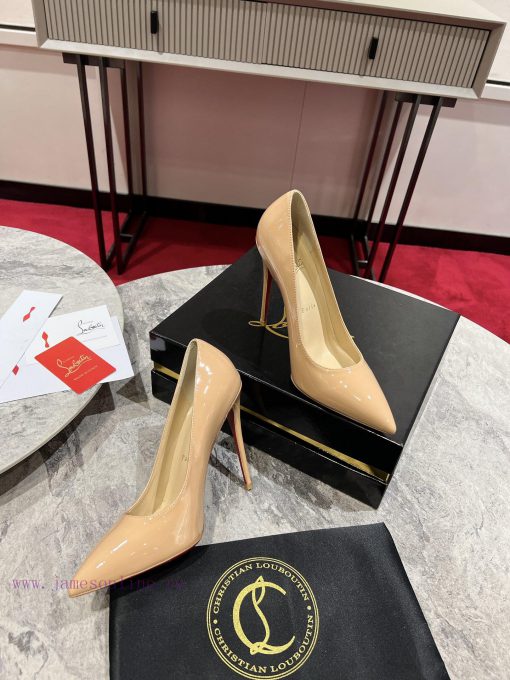 Classic patent leather single shoe style ︎ ️Classic KATE series 10cm high heels, glossy patetpdtf5vw - Image 3