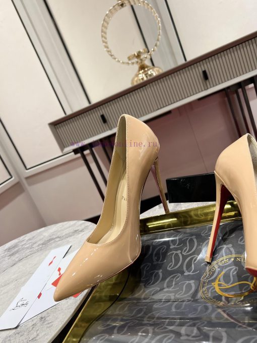 Classic patent leather single shoe style ︎ ️Classic KATE series 10cm high heels, glossy patetpdtf5vw - Image 6