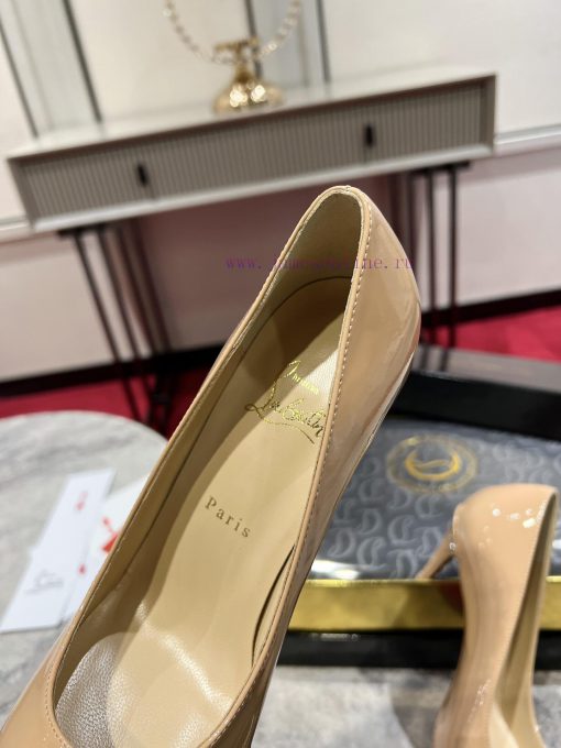 Classic patent leather single shoe style ︎ ️Classic KATE series 10cm high heels, glossy patetpdtf5vw - Image 7
