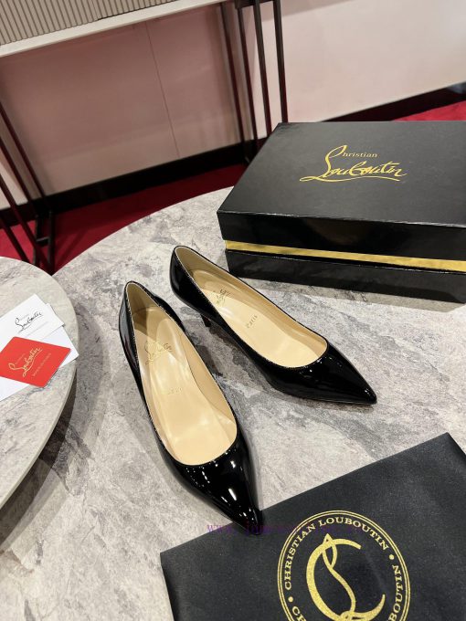 Classic patent leather single shoe style ︎ ️Classic KATE series 10cm high heels, glossy pateib6l19r8 - Image 2