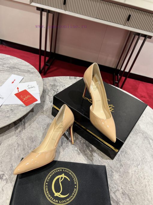 Classic Side Empty Single Shoes ∙ ꫛꫀ w ︎ ️Classic KATE series 10cm high heels, glossy patenttz4fba5l - Image 3