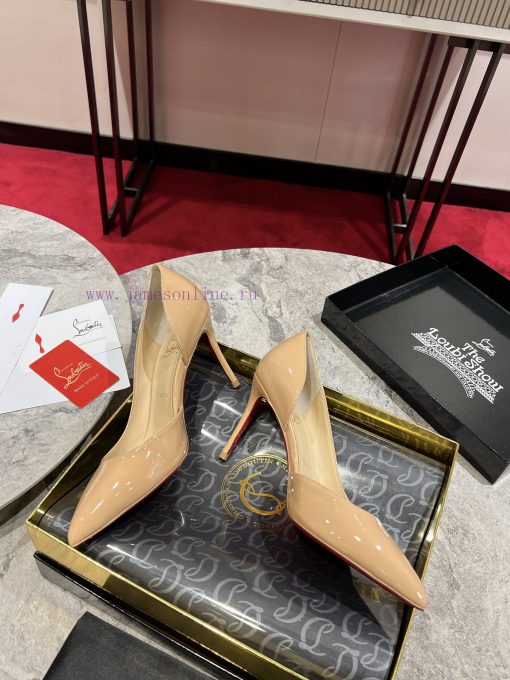 Classic Side Empty Single Shoes ∙ ꫛꫀ w ︎ ️Classic KATE series 10cm high heels, glossy patenttz4fba5l - Image 6