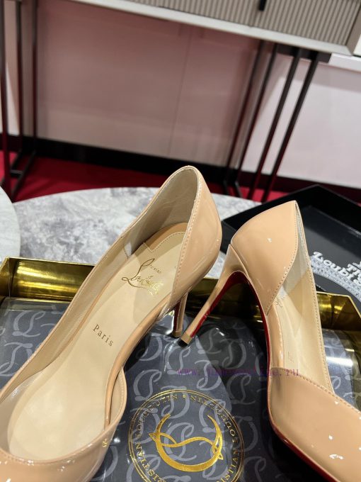 Classic Side Empty Single Shoes ∙ ꫛꫀ w ︎ ️Classic KATE series 10cm high heels, glossy patenttz4fba5l - Image 7