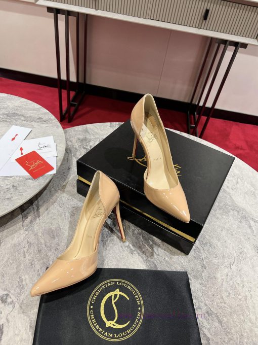Classic Side Empty Single Shoes ∙ ꫛꫀ w ︎ ️Classic KATE series 10cm high heels, glossy patent2jde24j1 - Image 3