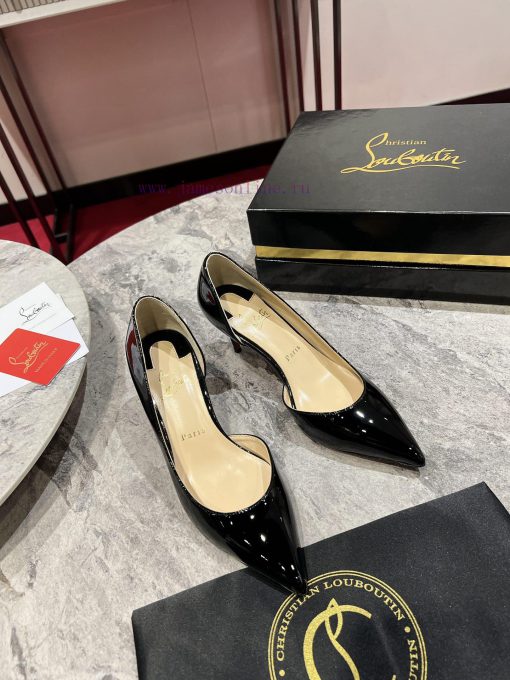 Classic Side Empty Single Shoes ∙ ꫛꫀ w ︎ ️Classic KATE series 10cm high heels, glossy patentzq8zvghb