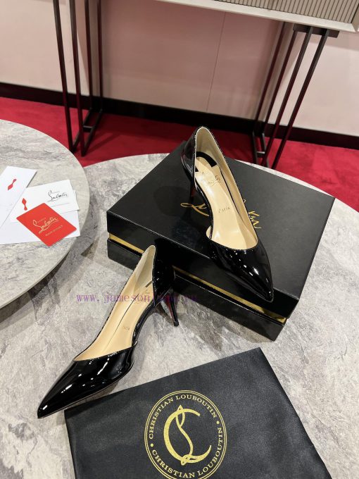 Classic Side Empty Single Shoes ∙ ꫛꫀ w ︎ ️Classic KATE series 10cm high heels, glossy patentzq8zvghb - Image 3