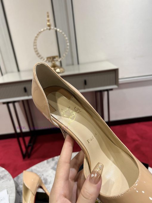 Classic Side Empty Single Shoes ∙ ꫛꫀ w ︎ ️Classic KATE series 10cm high heels, glossy patent2jde24j1 - Image 7