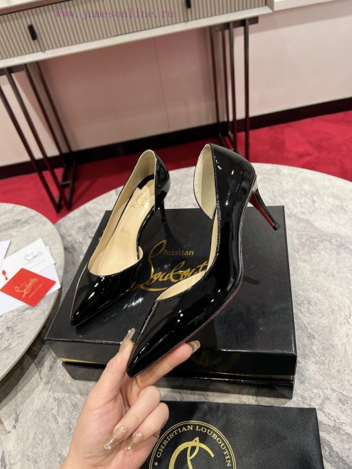 Classic Side Empty Single Shoes ∙ ꫛꫀ w ︎ ️Classic KATE series 10cm high heels, glossy patentzq8zvghb - Image 5