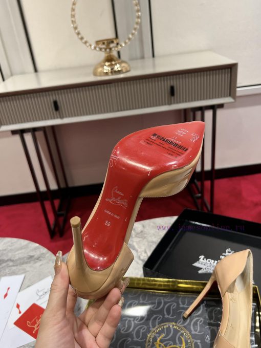 Classic Side Empty Single Shoes ∙ ꫛꫀ w ︎ ️Classic KATE series 10cm high heels, glossy patent2jde24j1 - Image 9