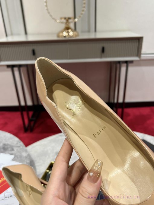 Classic Wave Shoes ∙ ꫛꫀ w ︎ ️Classic KATE series 10cm high heels, glossy patent leather brinsisbeh5o - Image 8