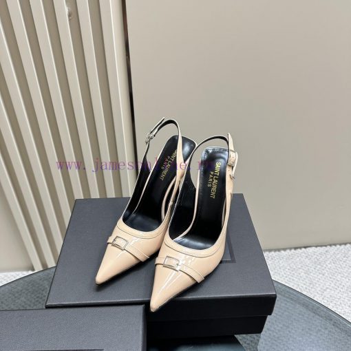 Top quality 𝗦𝗔𝗜𝗡𝗧𝗟𝗔𝗨𝗥𝗘𝗡 * 23/Autumn/Winter YSL Saint Laurent pointed high heelsOnly YSL undejuquscla - Image 2