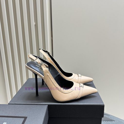 Top quality 𝗦𝗔𝗜𝗡𝗧𝗟𝗔𝗨𝗥𝗘𝗡 * 23/Autumn/Winter YSL Saint Laurent pointed high heelsOnly YSL undejuquscla - Image 3