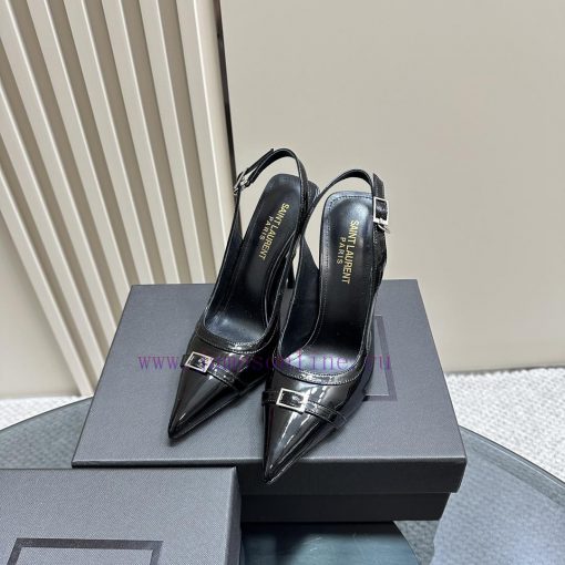 Top quality 𝗦𝗔𝗜𝗡𝗧𝗟𝗔𝗨𝗥𝗘𝗡 * 23/Autumn/Winter YSL Saint Laurent pointed high heelsOnly YSL undetkud496y